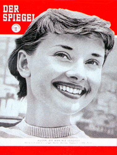 DER SPIEGEL 24/1954 Titelstory: Augen die man nie vergisst: Audrey Hepburn