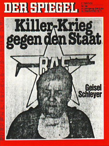 Spiegel Schleyer, Rote Armee Fraktion 1977, Geisel Schleyer