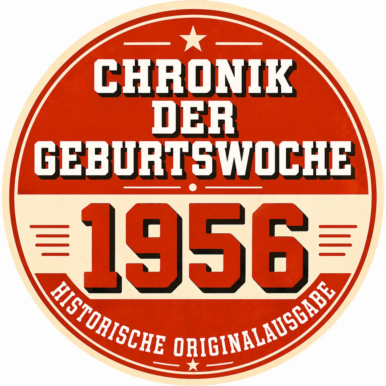 Chronik der Geburtswoche 1956 – historische DER SPIEGEL Originalausgabe