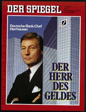 DER SPIEGEL Nr. 11, 13.3.1989 bis 19.3.1989