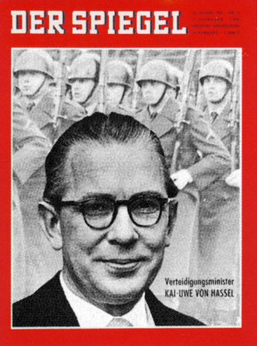 Der Spiegel 3/1963, Kai Uwe von Hassel