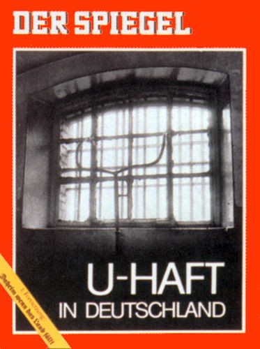 18.3.1964, 19.3.1964, 20.3.1964, 21.3.1964, 22.3.1964, 23.3.1964, 24.3.1964, Untersuchungshaft in Deutschland, DER SPIEGEL 12/1964