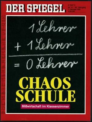 DER SPIEGEL Nr. 41, 7.10.1991 bis 13.10.1991