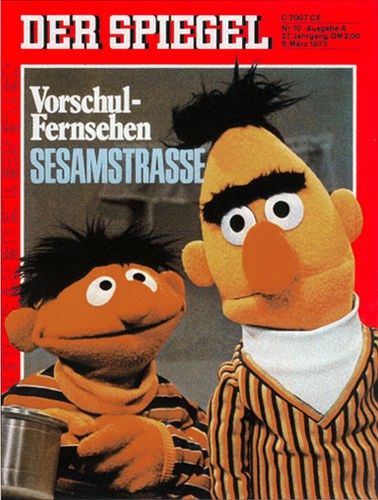 Sesamstrasse, Ernie und Bert, 1973