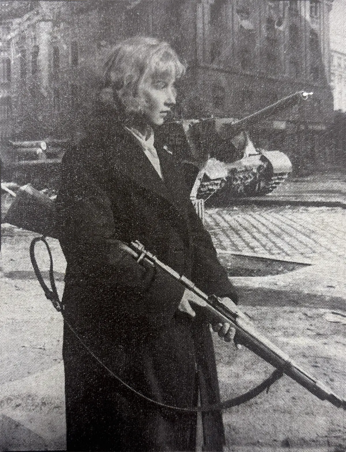 Bewaffnete ungarische Aufständische während des Ungarischen Volksaufstands 1956