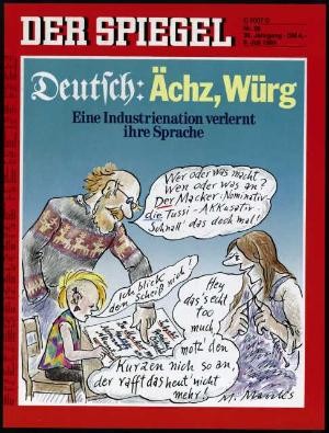 DER SPIEGEL Nr. 28, 9.7.1984 bis 15.7.1984