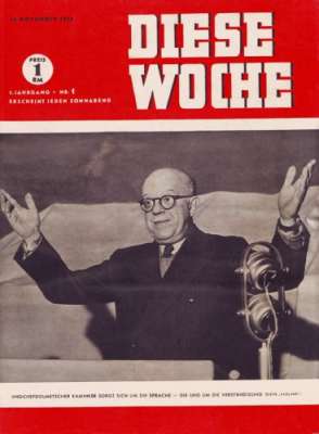 Original DER SPIEGEL Zeitungen 1946–1959 – Historische