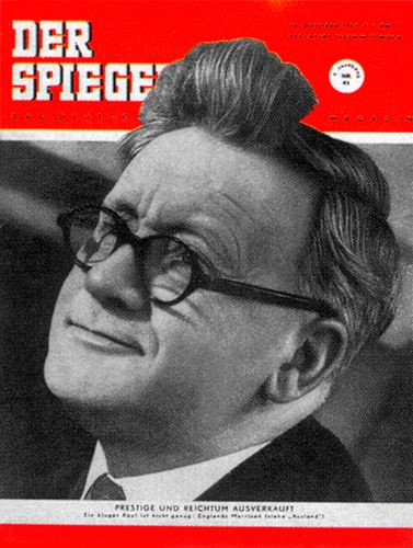 Original Zeitung DER SPIEGEL vom 10.10.1951 bis 16.10.1951