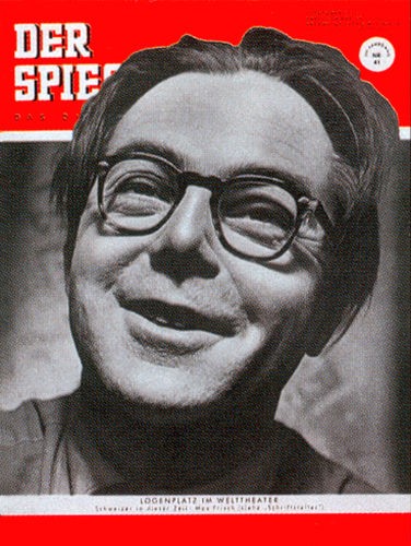 Zeitung 7.10.1953 , Max Frisch