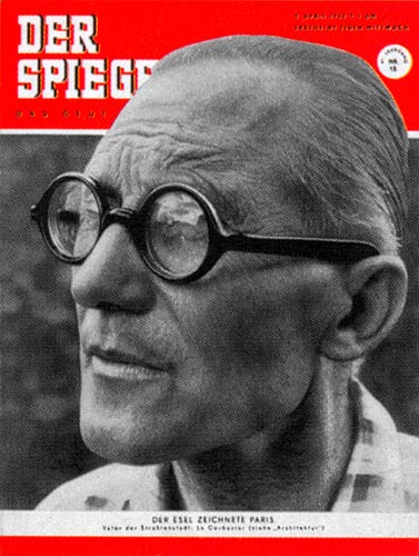 Zeitung 9.4.1952, Le Corbusier