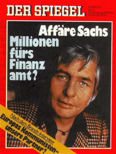 DER SPIEGEL Nr. 6, 2.2.1976 bis 8.2.1976