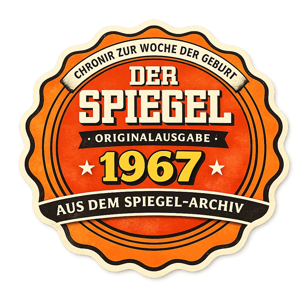 DER SPIEGEL Originalausgabe 1967