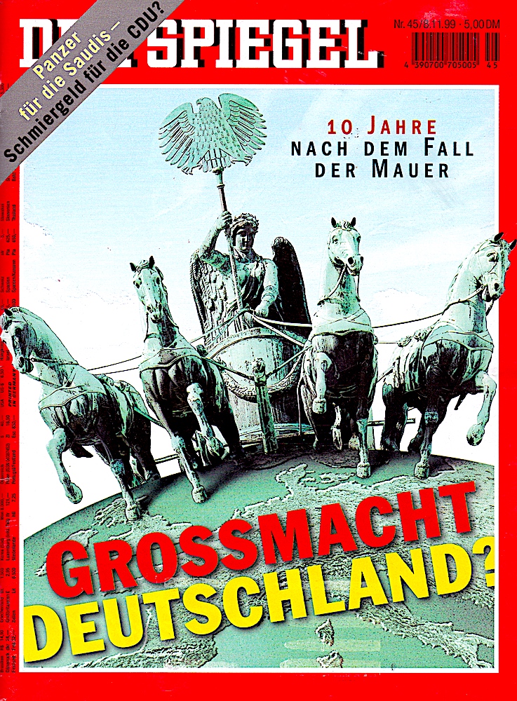Der Spiegel Titelseite Grossmacht Deutschland