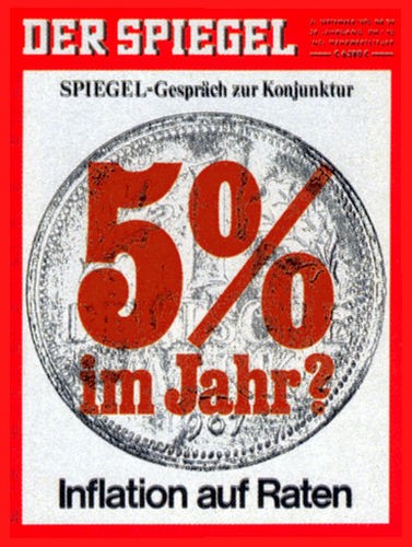 Original Zeitung DER SPIEGEL vom 21.9.1970 bis 27.9.1970