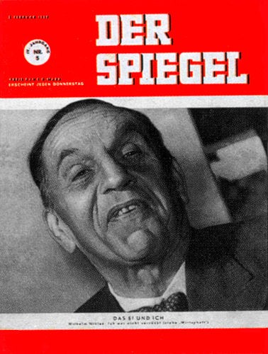 DER SPIEGEL Nr. 5, 1950 – Wilhelm Niklas: Ich war nicht verrückt | Zeitung vom Geburtstag | SPIEGEL-Antiquariat, Zeitung 2.2.1950