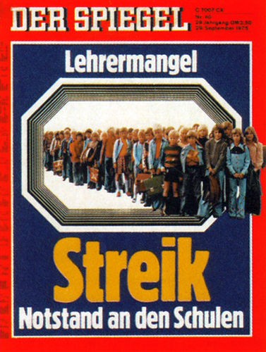 DER SPIEGEL Nr. 40, 29.9.1975 bis 5.10.1975