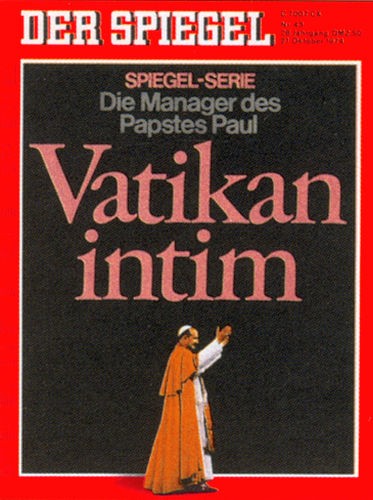 DER SPIEGEL Nr. 43, 21.10.1974 bis 27.10.1974