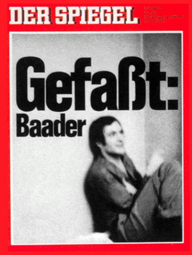 Foto: Gefasst: Baader, Der Spiegel