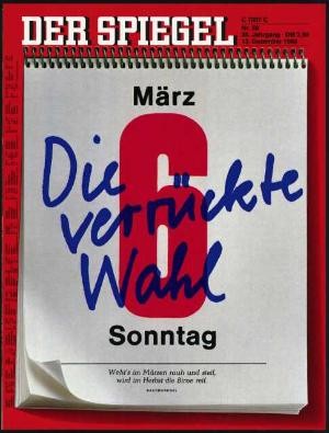 DER SPIEGEL 1/1982 6. März – Die verrückte Wahl