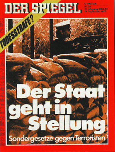 Der Spiegel 39/1977, Der Staat geht in Stellung