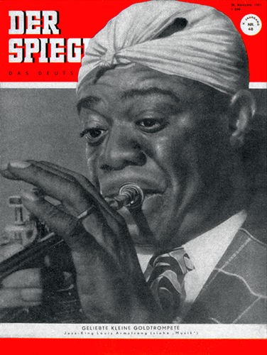 Der Spiegel 48/1951, Louis Armstrong, 28.11.1951, 29.11.1951, 30.11.1951, 1.12.1951, 2.12.1951, 3.12.1951, 4.12.1951
