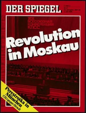 DER SPIEGEL Nr. 27, 4.7.1988 bis 10.7.1988