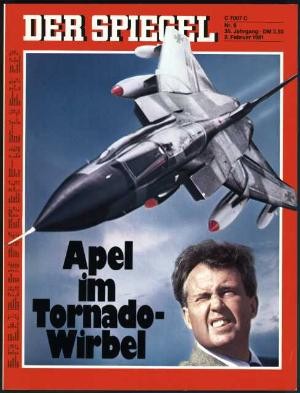 2.2.1981, 3.2.1981, 4.2.1981, 5.2.1981, 6.2.1981, 7.2.1981, 8.2.1981, Original Zeitung DER SPIEGEL vom 2.2.1981 bis 8.2.1981