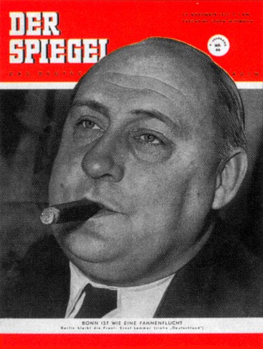 Original Zeitung DER SPIEGEL vom 14.11.1951 bis 20.11.1951