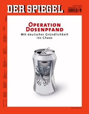 Operation Dosenpfand, Der Spiegel 32/2003 bestellen kaufen