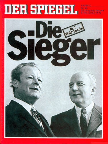 DER SPIEGEL Nr. 48, 21.11.1972 bis 27.11.1972