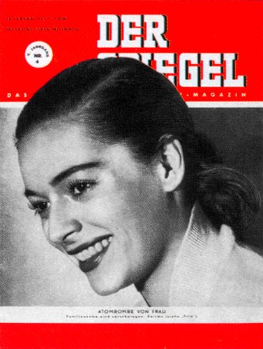 KERIMA Reed, Original Zeitung DER SPIEGEL vom 24.1.1951 bis 30.1.1951