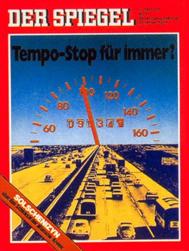 Original Zeitung DER SPIEGEL vom 21.1.1974 bis 27.1.1974