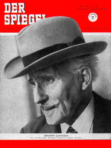 Original Zeitung DER SPIEGEL vom 9.5.1951 bis 15.5.1951