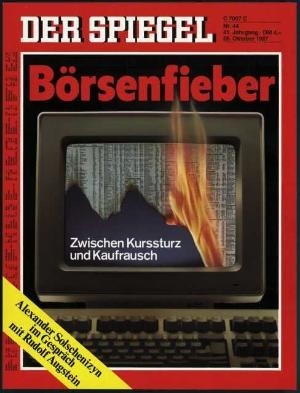 DER SPIEGEL Nr. 44, 26.10.1987 bis 1.11.1987