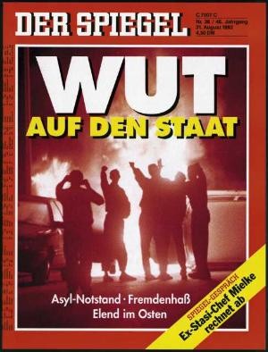 DER SPIEGEL Nr. 36, 31.8.1992 bis 6.9.1992